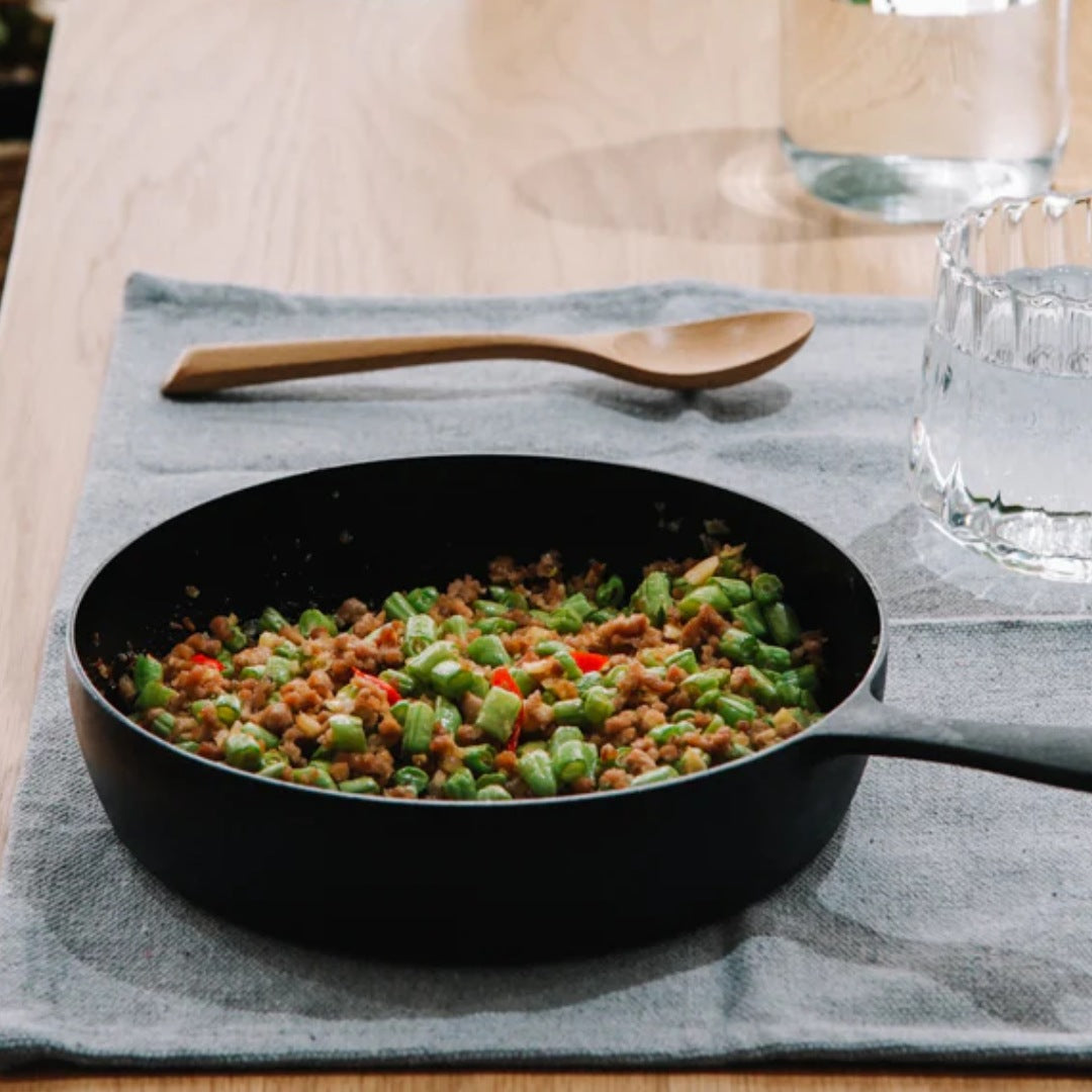 Garlicky Green Beans Stir-Fry with Minced Meat
