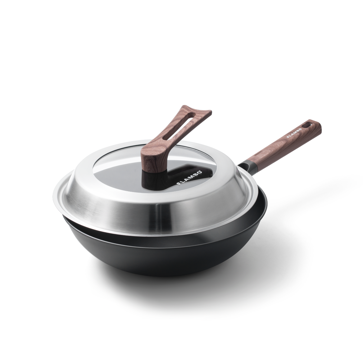 Carbon Steel Wok with Lid